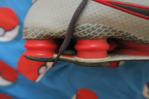 Nike Shox NZ EU Night Stadium Cool Grey Crimson 501524-006 da uomo taglia 13 rare - Foto 13 di 17