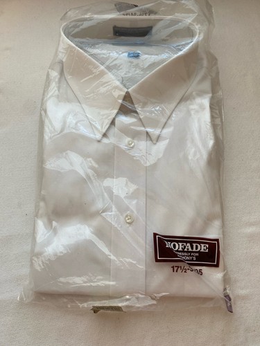 VTG NOFADE EXPRESSELY for ANTHONY'S Shirt Long Sleeve Striped Shirt 17 1/2 34/35 - Picture 1 of 7