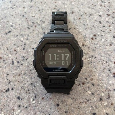 Casio G-SHOCK Digitaluhr GBX-100NS-1JF mit Metallkernband schwarz