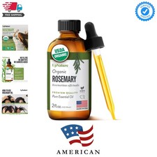 Organic Rosemary Oil - 100 Pure Rosemary for Hair, Scalp, Skin, 2oz