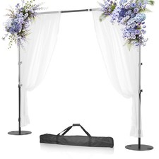 Best EMART Backdrop Stand 7x10ft Adjustable Photo Background Kit Pipe and Drape