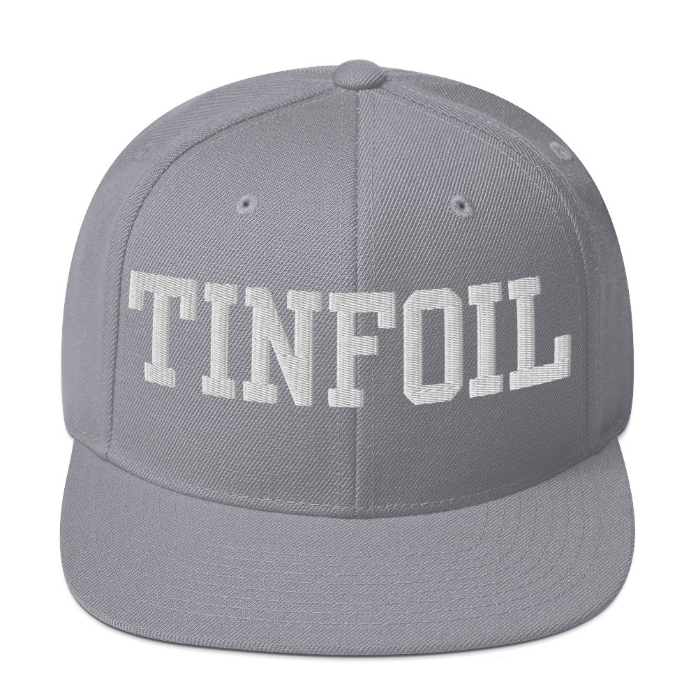 Tinfoil Hat Aluminum Foil Hat Snapback Hat | eBay