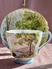 Shelley Woodland (1950s) Pattern Tea Cup And Saucer, Dainty Shape — photo 8