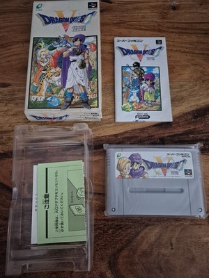 Dragon Quest V JPN Nintendo Super Famicom SNES SFC KOMPLETT SQUARESOFT