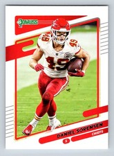 2021 Donruss #121 Daniel Sorensen Kansas City Chiefs
