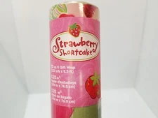 Vintage Unopened Strawberry Shortcake Christmas Wrapping Paper! Y2K!
