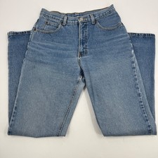 Vintage Calvin Klein Jeans Women Size 12 Medium Wash Straight Leg Made in USA