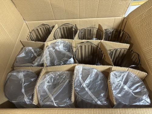 12er Pack Klar 60 Unzen Kunststoff Rund Bar Restaurant Getränk Servieren Ausgießer Krüge - Bild 2 von 2