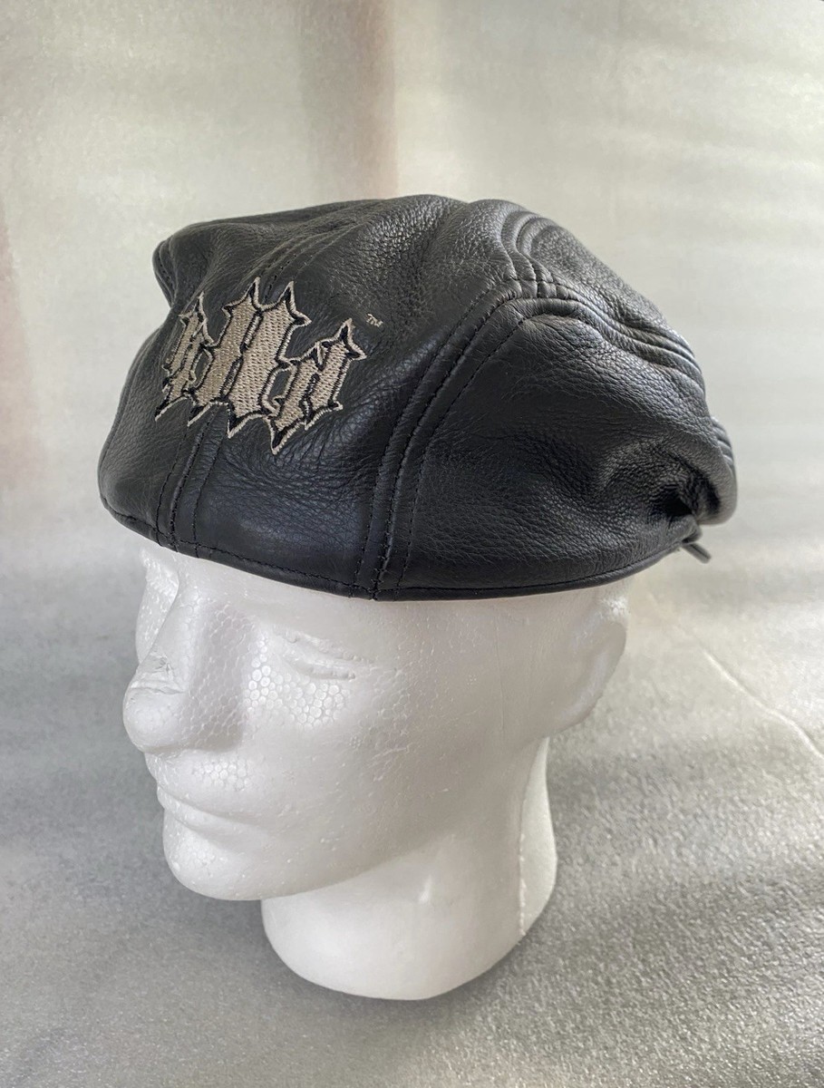 帽子 hhh Rare WWF / WWE Triple H Genuine Leather Hat (Professional