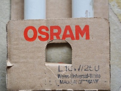 OSRAM Leuchtstofflampe in U-Form L16W/25 U Cool White L 16W / 25U für Bega Erco