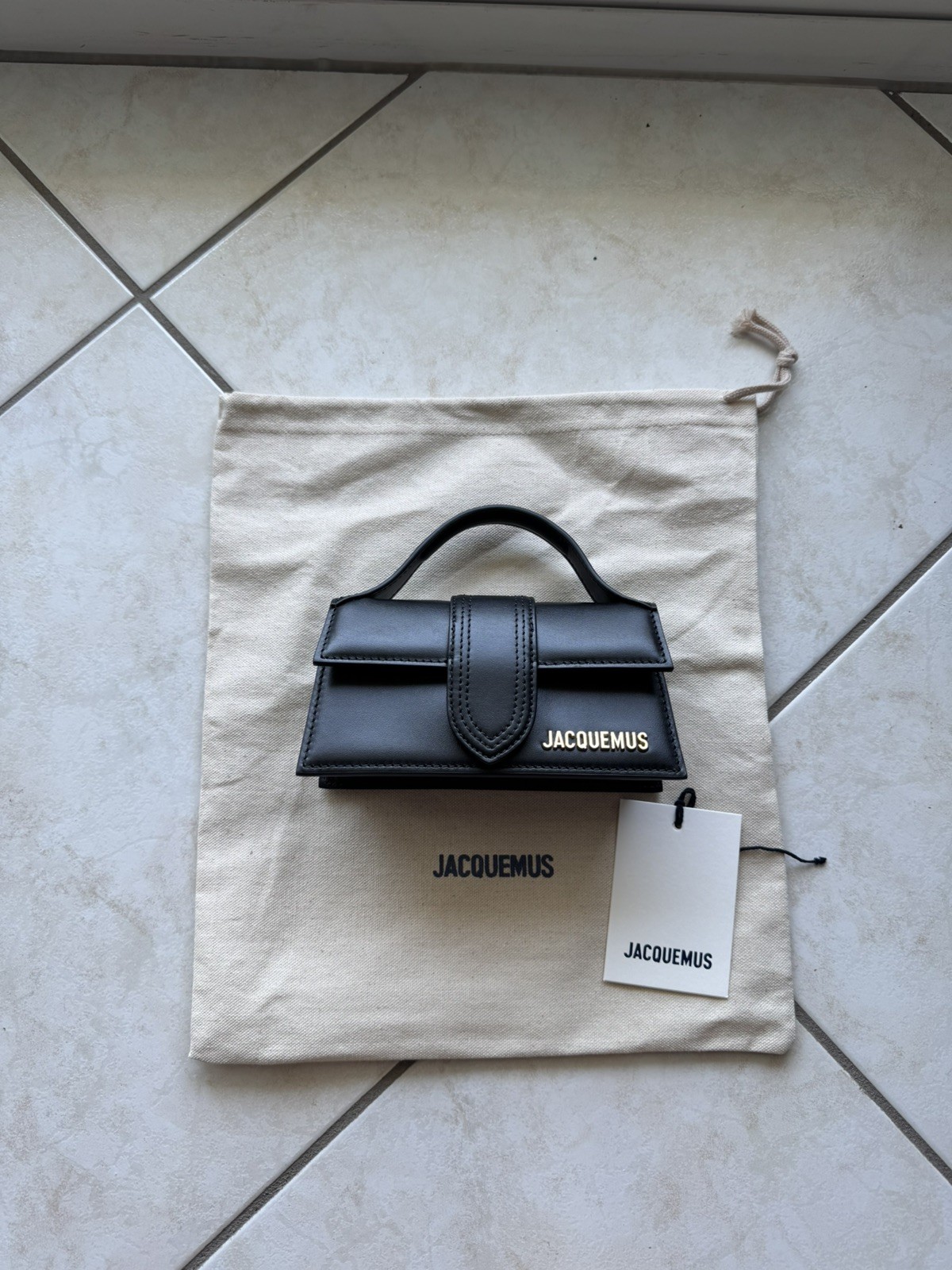 Jacquemus mini bambino black