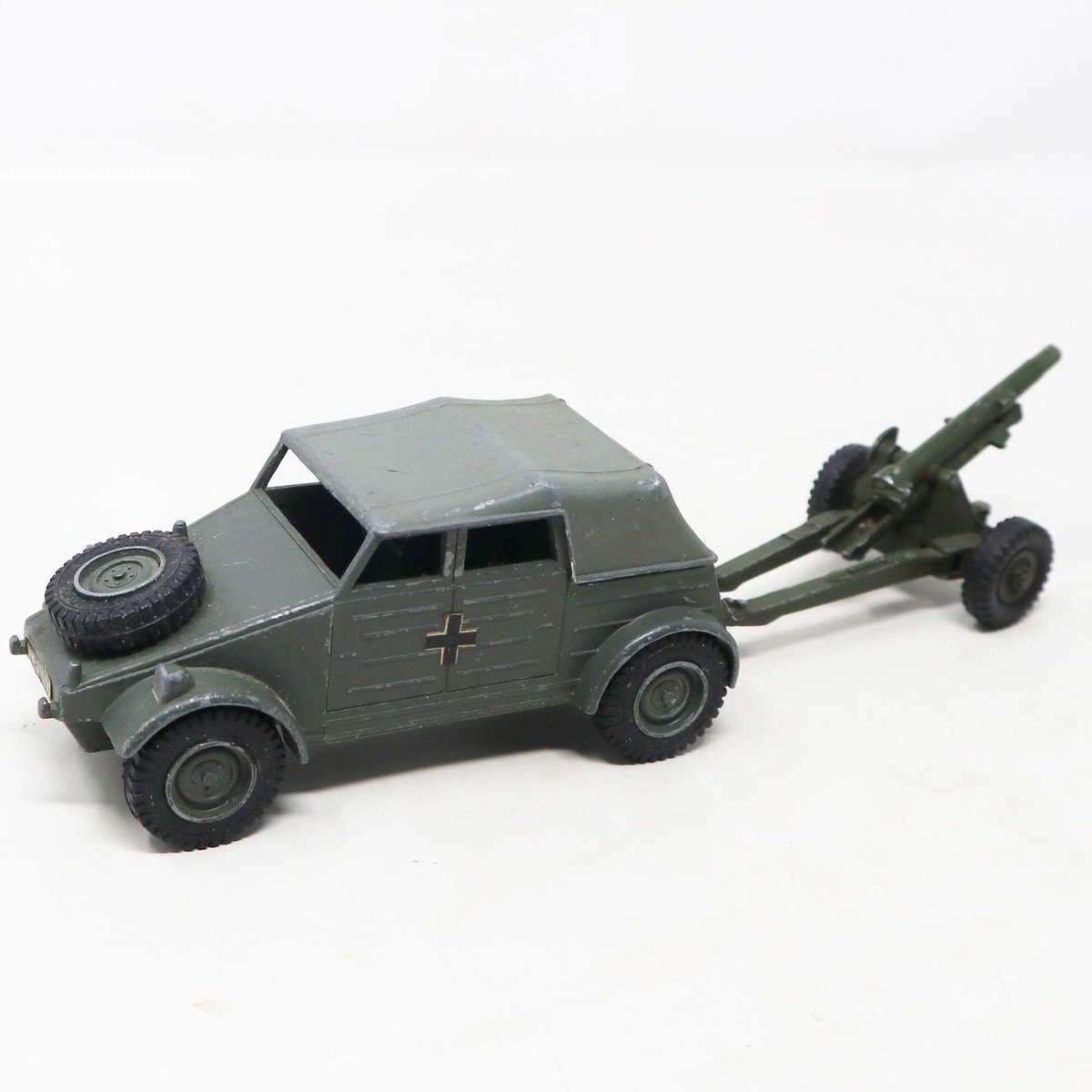 ディンキー　dinky ビンテージ　ミニカー　トイズ 戦前 アンティーク 昭和 Vintage Dinky Toys 617 Battle Lines Volkswagen KDF Founder Anti