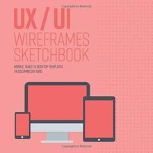 UX/UI design notebook wireframe sketchbook: Respons... | Buch | Zustand sehr gut