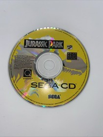 Jurassic Park Sega CD Disc Only With Replacement Artwork And Case 