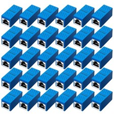 30 PCS RJ45 Coupler, Ethernet Extender Connector in Line Coupler for Cat8/Cat...
