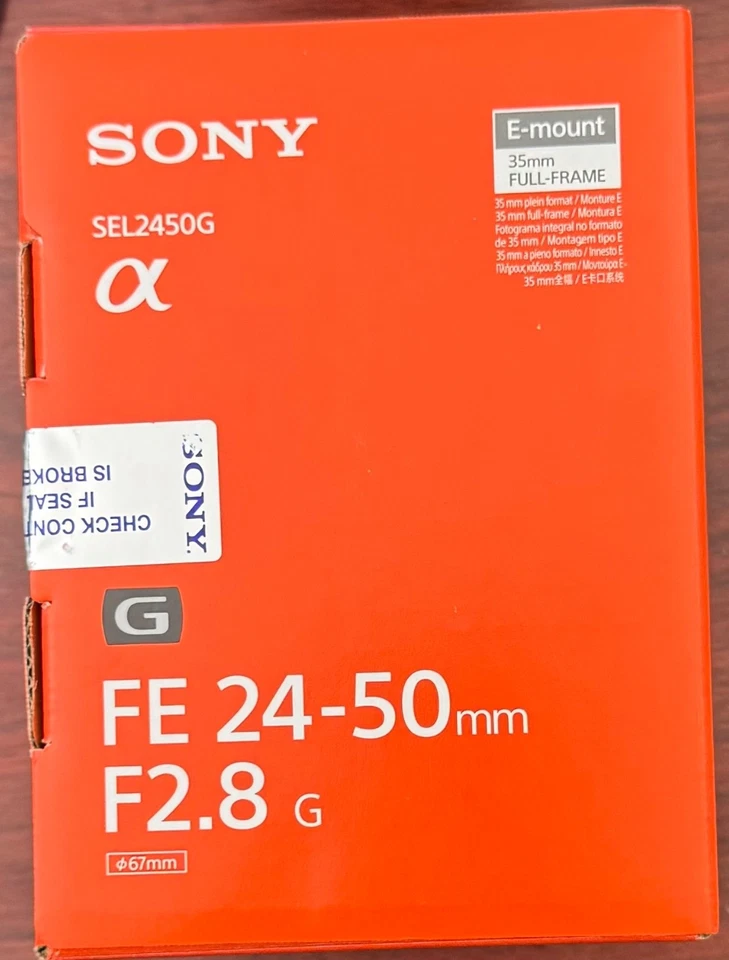 Sony FE 24-50mm f/2.8 G Lens (Only $1175) - Brand New + Warranty - image 2 of 3