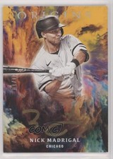 2021 Panini Chronicles Origins Signatures Gold Ink 1/10 Nick Madrigal Auto 9pa