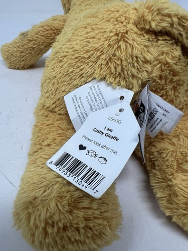 JellyCat Plush I Am Cushy Giraffe Stuffed Animal Sitting New With Tag Jelly Cat - Picture 9 of 10