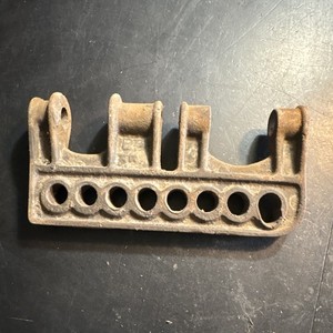 Cast iron Horse-drawn Plow Clevis Hitch (1) Used Antique