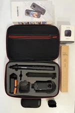 Insta360 X3 360 5.7K 72MP Action Camera Black Bundle