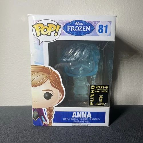 Funko Pop! Vinyl Disney Frozen Anna #81 2014 Convention Exclusive Limited Ed