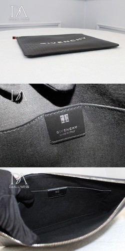 Givenchy Smooth Embossed Logo Pouch BK60D4K1LQ le plus cher 57073947