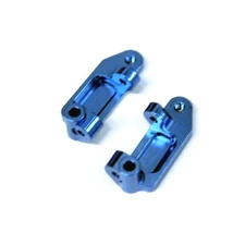Blue Aluminum Caster Blocks fits 2WD Drag Slash/Bandit SPTST2432B