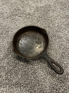 Vintage Wagner Ware Sidney #3 O 0 1053 J Small Cast Iron Skillet