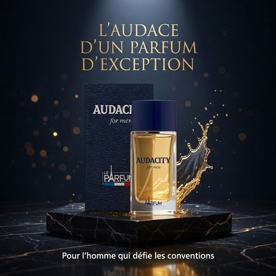 Audacity - Eau de Toilette Homme 75 ml - Le Parfum de France
