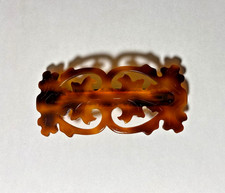 Vtg 1990s LAURENT OLIVIER Lucite Hair Clip Barrette - 4  - Made In France