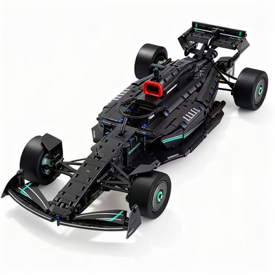 1500+pcs Extra Large 1:8 Scale F1 Engineering Model Kit,Collectible Display Gift