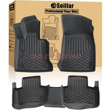 Floor Mats Liner For 2009-2015 Mercedes-Benz GLK Class X204 TPE All Weather New
