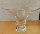 c.1949  STEUBEN CRYSTAL GEORGE THOMPSON BOUQUET VASE