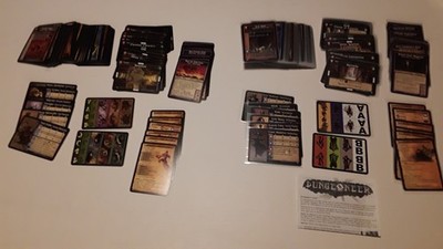 Dungeoneer Tomb of the Lich Lord+Vault of the Fiends Atlas card game