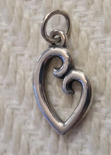 James Avery 925 Sterling Silver Mother's Love Heart Charm