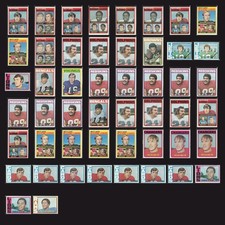 1972 Topps Lot 50 Card Vintage Football Set Builder Lot - VG/EX Avg. NFL