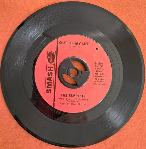 Northern soul The tempests Out of my life / The Way to a man's heart Nr Mint