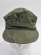 U.s. Military Usmc Utility Cap Vintage Original Wwii Korean War Small
