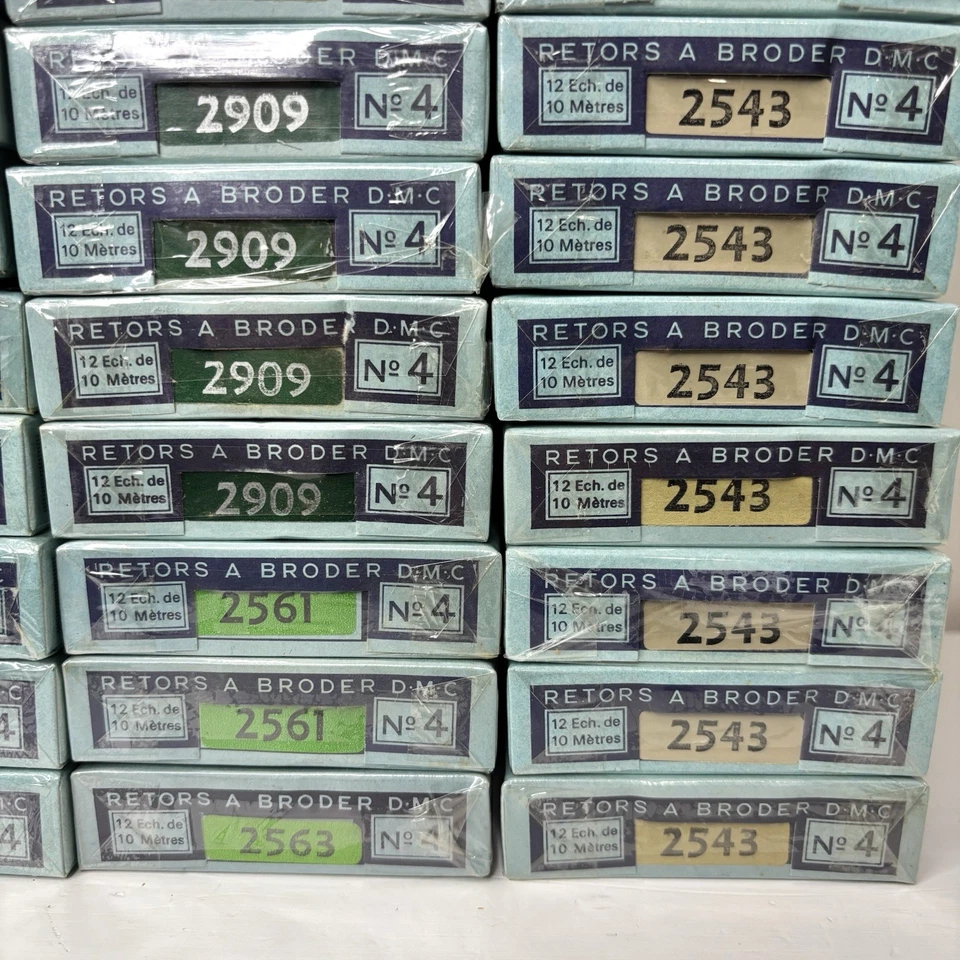 PICK 13 BOXES / NEW! DMC Retors a Broder Cotton Embroidery Thread No. 4 / *READ* - Image 2 of 4