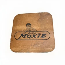 Moxie Cardboard Double Sided Sign Table Top General Store Display Drug Store