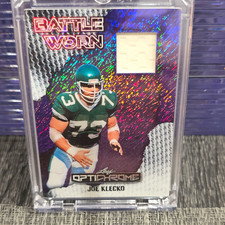 Leaf 2025 Optichrome Battle Worn Joe Klecko New York Jets 2/5 BW-12