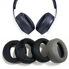 Replacement Ear Pads for Sony PS5 Pulse 3D Headset Soft Foam Cushion Covers