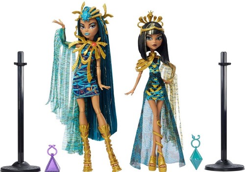 Monster High Mummy Majesties Cleo And Nefera Collector Doll Set 2024 BNIB - Picture 6 of 10