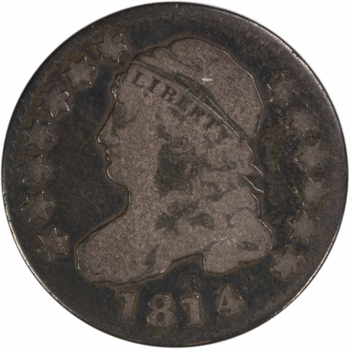 1814 Year Capped Bust Dimes (1809-1837) for sale | eBay