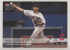 2018 Topps Now /181 Carlos Carrasco #701 00am