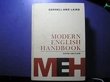 Modern English Handbook Hardcover Robert M., Laird, Charlton Gran