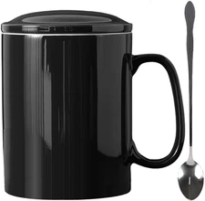 Extra Large Coffee Mugs 32 oz Oversized Coffee Cup Big Tea Mug Black Super Bi...