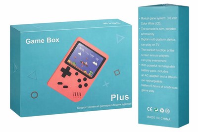Gamebox Plus Retro Handheld Game Player 500 in 1 USA SHIPPED