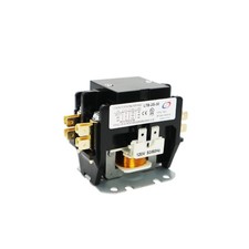 long term 2Pole 30 Amp 120V Coil Definite Purpose Air Conditioner Black