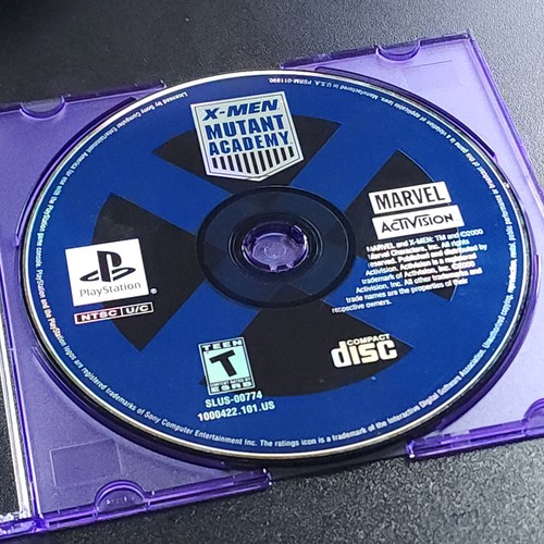 X-Men Mutant Academy PlayStation, Loose, Tested, Includes Jewel Case - Picture 2 of 10